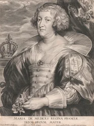Maria de Medices, Queen of France, Mother of Three Kings