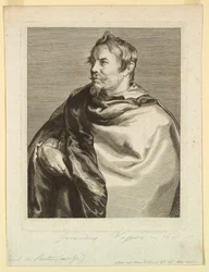 Portrait of Gerard Seghers, from the Icones Principum Virorum