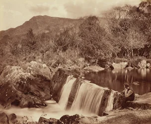 Waterfall, County Wicklow, c. 1870