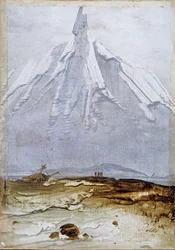 Coastal Landscape with Wreck