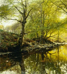 A Wooded River Landscape