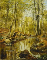 A Wooded River Landscape