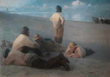 Summer Evening on the Beach at Skagen, 1884