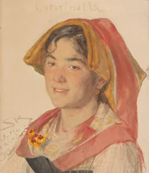 Head of a Girl from Civita d