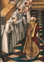 Apparition of the Virgin to the Community of Dominican Monks (Detail)