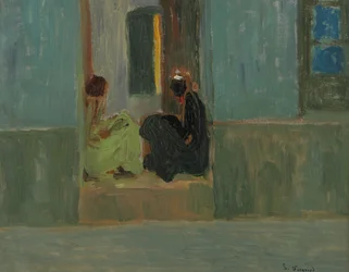 Black Women at the Door or Black Women in the Entrance Hall