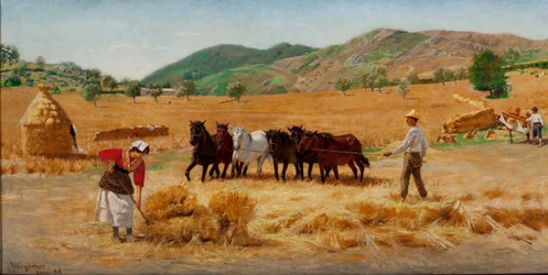Harvest in Anticoli