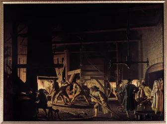 A Forge in the 18th Century