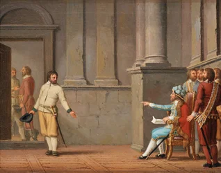Engelbrekt Engelbrektsson before Eirik III, 1805
