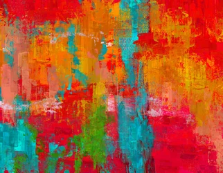 Vibrant Brushstroke Energy