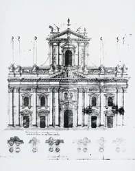 Design for facade of Milan cathedral
