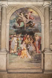 St John the Baptist Baptizing People, Poggi Chapel