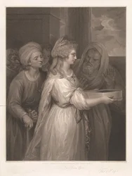 Mrs Seaforth as Tuccia - The Vestal Virgin