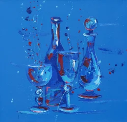 Still Life in Blue