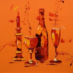 Still Life in Orange, 2005