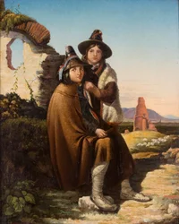 Italian Goatherds, 1820-1885