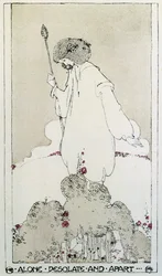 Illustration for poem Adonais, Elegy on Death of John Keats