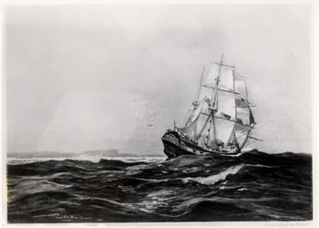 The Endeavour at Sea