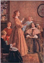 "Think of Your Mercies, Children, Think of Your Mercies", from Little Women
