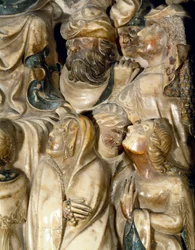 Carved Characters from the Predella of the Main Altar of the Cathedral of Tarragona