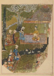 Timur Grants an Audience on the Occasion of His Accession to the Throne at Balkh