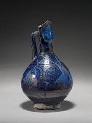 Human-headed Jug, Iran, early 14th century