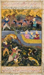 Hunting scene