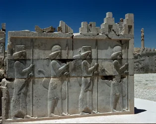 Mede Guards. Reliefs of the Eastern Staircase of the Apadana
