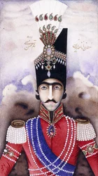 Portrait of Nasir-ud-Din Shah Qajar