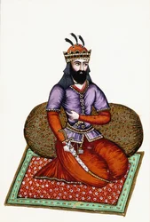 Portrait of Shah Garshab