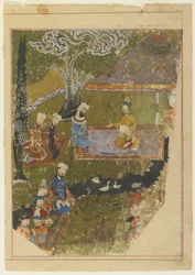 Timur Grants an Audience on the Occasion of His Accession to the Throne at Balkh