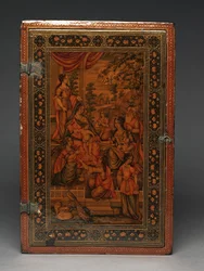 Tool kit depicting the Holy Family, c.1830