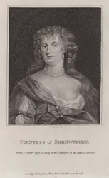 Anna Maria Talbot, Countess of Shrewsbury (engraving)