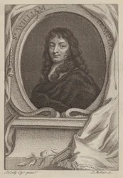 Sir William Temple, English Diplomat and Writer (engraving)