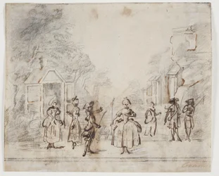 A Shepherd Scene
