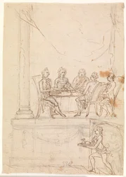 The Royal Family at a Banquet at Hirschholm Castle, September 29, 1771