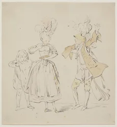 Scene from Johan Herman Wessel