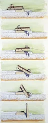 Raising a Sarsen Stone, Stonehenge, c25th century BC, c1990-2010