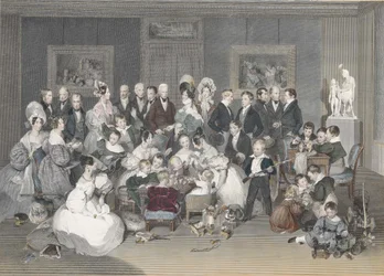 The Austrian Imperial Family in 1834