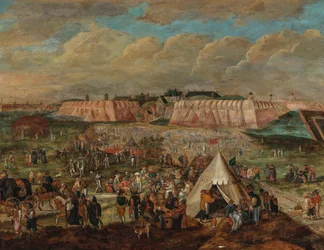The Siege of the Spanjaardenkasteel in Antwerp
