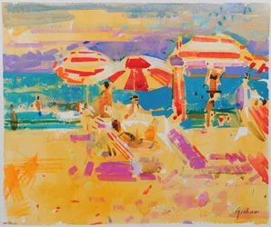 Red Parasols, Miami