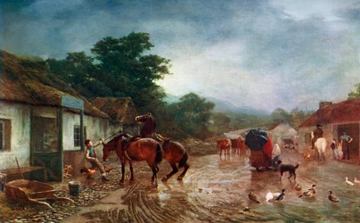A Rainy Day, 1870, 1912.