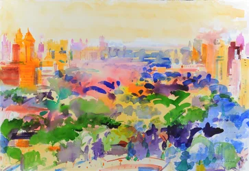Summer Morning, Manhattan