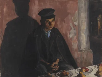 A Boy Selling Fruit. Naples