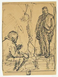 The Sculptor Kai Nielsen Modeling Mads Rasmussen