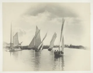 A Sailing Match at Horning