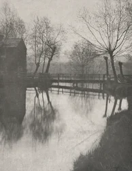 Footbridge Near Chingford, from The Compleat Angler