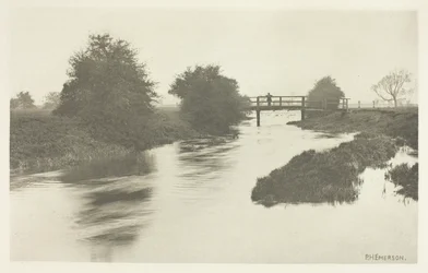 Footbridge Near Tottenham