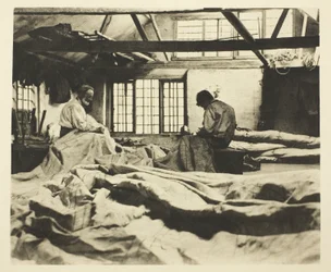 In a Sail-Loft
