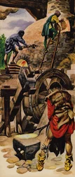 Making iron in the Middle Ages